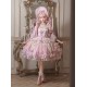 Mademoiselle Pearl Sanrio My Melody Dancing Themed Curtain Dress OP(Reservation/Full Payment Without Shipping)